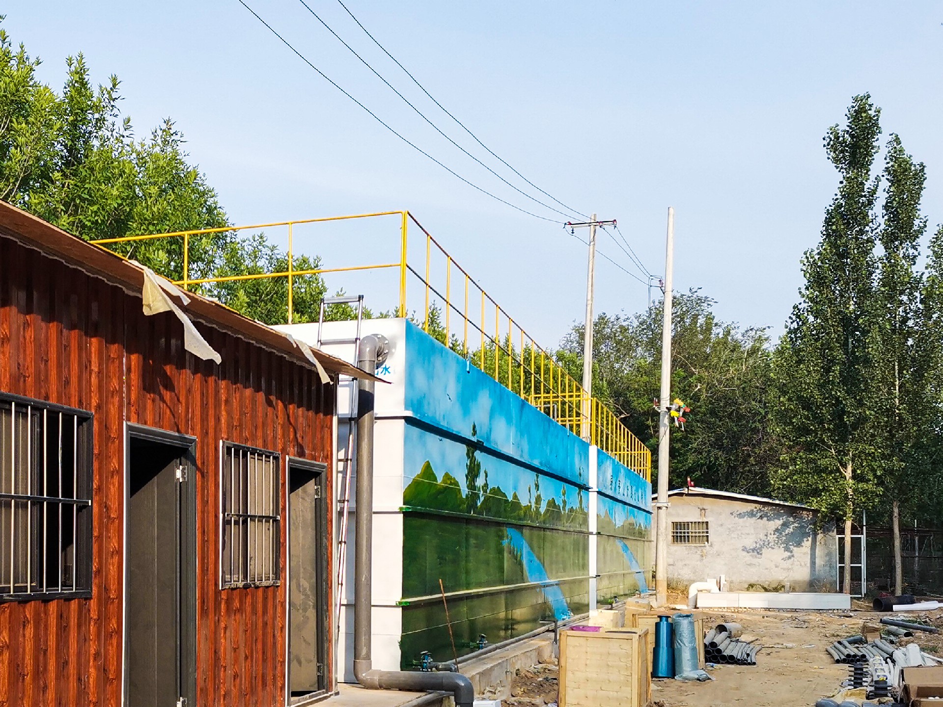 地埋一體化污水處理設備,生活污水處理設備,農(nóng)村污水處理設備